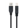 Nanocable Cable USB 3.2 Gen 1 de 2m USB A a USB B Negro